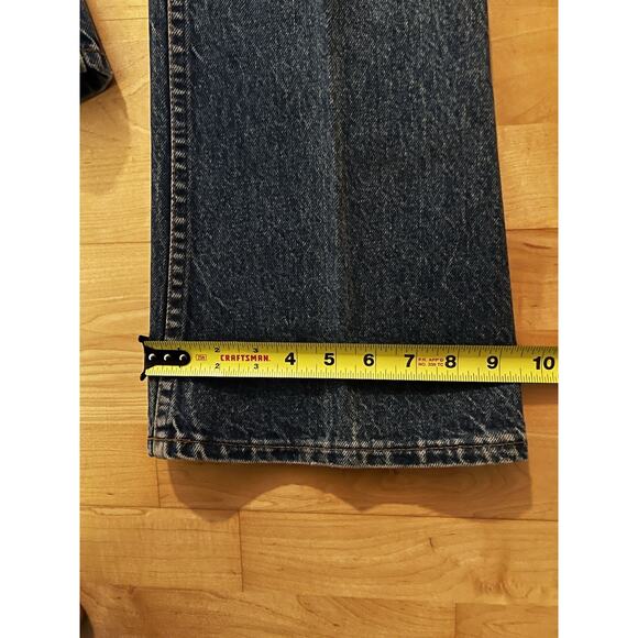 VTG 70’s Levi’s Orange Tab Bellbottom Flare Faded Denim Jeans Real Size 31 X 32 - Picture 4 of 11